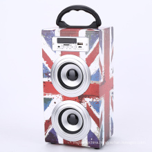 Digital wooden speaker box hifi audio system